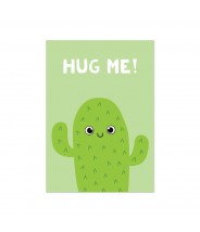 Kaart "cactus hug me!"