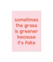 Kaart grass is greener