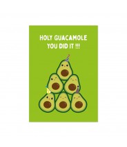 Kaart studio inktvis avocado holy guacamole